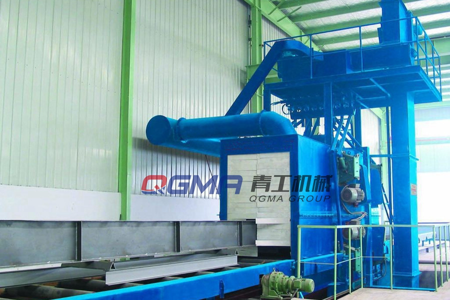 鋼梁噴（pēn）砂除鏽機