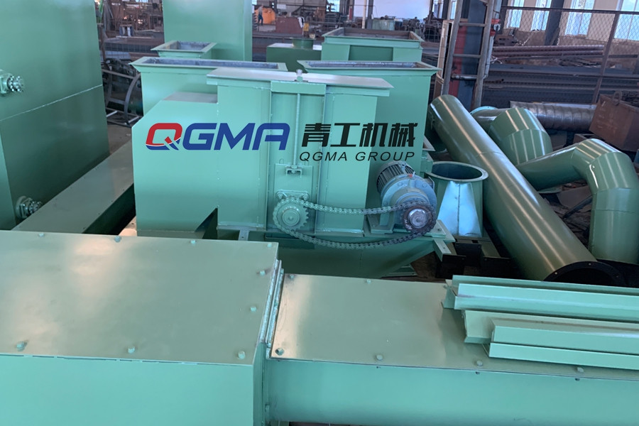 青工機械輥道通過式拋丸機（jī）製作完成後準備發往（wǎng）印尼