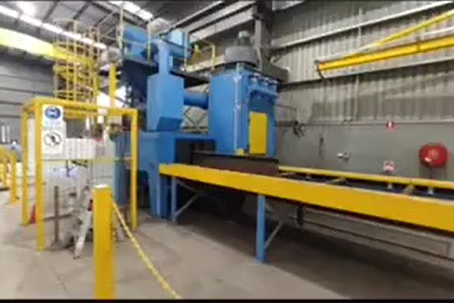 型鋼通過式拋丸（wán）機